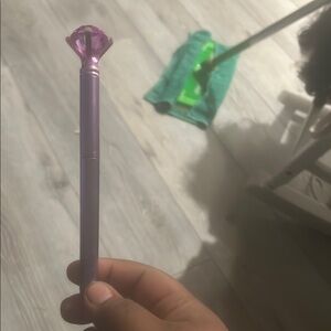 Purple Diamond Top Pen